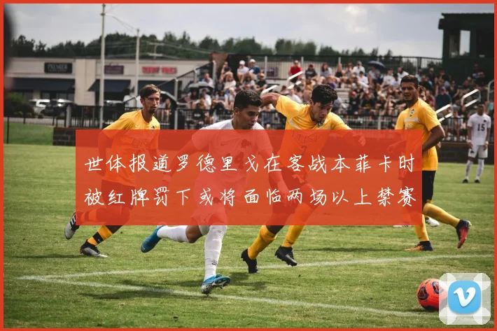 世体报道罗德里戈在客战本菲卡时被红牌罚下或将面临两场以上禁赛处罚